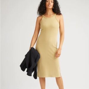 Richer Poorer Vintage Ribbed Midi Dress